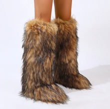 Load image into Gallery viewer, FTCU Faux Fur Boots