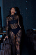 Load image into Gallery viewer, Body-Ody-Ody Fishnet Two-Piece
