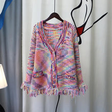 Load image into Gallery viewer, Multicolor Knit Cardigan