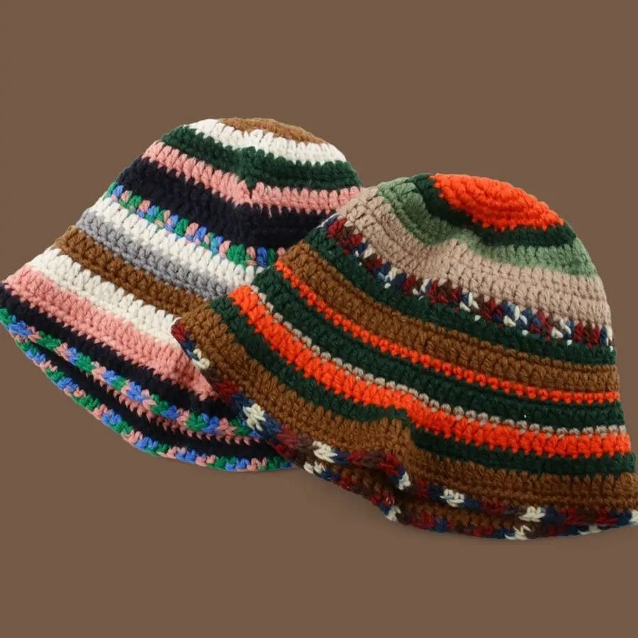 Babe Multi-Color Crochet Hat