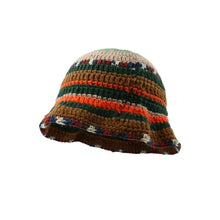 Load image into Gallery viewer, Babe Multi-Color Crochet Hat
